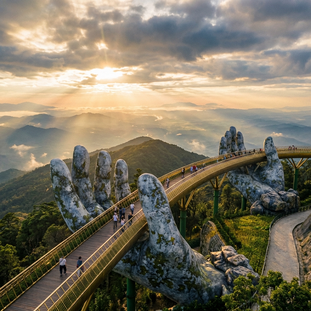 Golden Bridge Da Nang